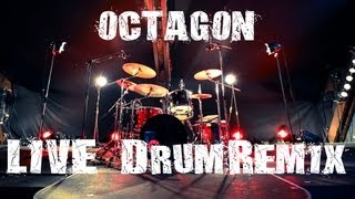 Liquid Stranger vs Messinian  Octagon ► Live DrumRemix ► Thomas OBrien [upl. by Wieche]