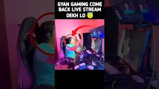 Come Back Gyan Bhai 😥 Live stream 🥺 ParkingGamer GyanGaming freefire gyangaminglive shots [upl. by Oisor460]