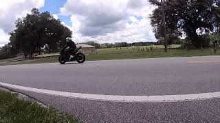 Kawasaki ZX4RR low speed pass [upl. by Remmos]