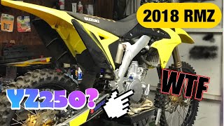 RMZ 250 2 stroke conversion  HELP [upl. by Acsisnarf]