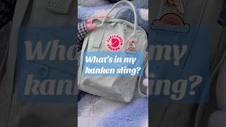 What’s in my mini kanken sling kanken beauty mint [upl. by Todhunter618]