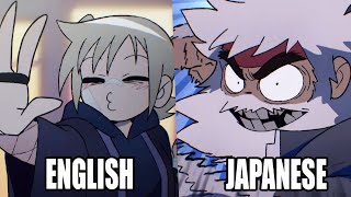 Scott Pilgrim Takes Off ENGLISH VS JAPANESE DUB PART 2 [upl. by Emarie]