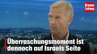 Nach GeheimdienstLeaks Überraschungsmoment ist dennoch auf Israels Seite  kronetv Nachgefragt [upl. by Inattirb286]