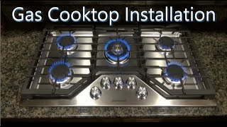 Gas Cooktop Installation  Useful Knowledge [upl. by Dnamron]