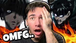 LEVI GOD MODE — ATTACK ON TITAN NO REGRETS  PART 1 amp 2 REACTION [upl. by Nenney634]