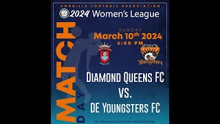 AFA Womens League  Diamond Queens FC vs De Youngsters FC [upl. by Senskell]