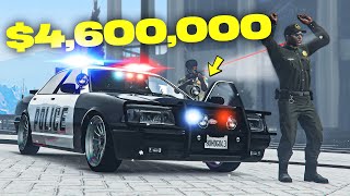 I Bought the NEW 4600000 Cop Car in GTA 5 Online [upl. by Skurnik]