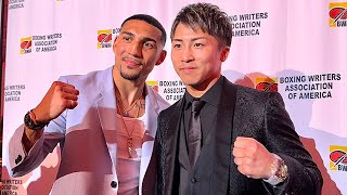 TEOFIMO LOPEZ amp NAOYA INOUE MEET FACE TO FACE “HE’S THE BEST FIGHTER IN THE WORLD” [upl. by Leandra524]