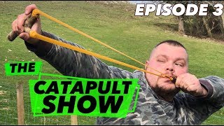 THE CATAPULT SHOW  Ep3  with GAMEKEEPER JOHN SURVIVAL CATAPULT SHOOTING HUNTING [upl. by Hitchcock]