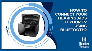 How to connect your hearing aids to your TV using Bluetooth [upl. by Chellman]