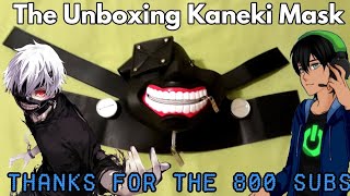 The Unboxing Kaneki Mask  Review  Thank You for the 800 Subs Halloween [upl. by Almena]