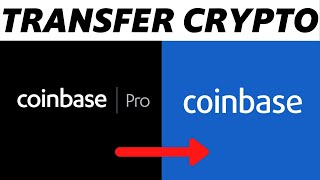 How to Transfer From Coinbase Pro to Coinbase 2024 [upl. by Anabal483]