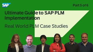 Ultimate Guide to SAP PLM Implementation Part 5  Real World PLM Case Studies [upl. by Maya]