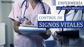 Control de Signos Vitales  Lic Analía Brenelli [upl. by Phoebe]