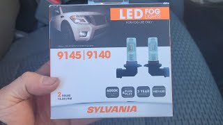 2015 F150 Fog Light Upgrade Sylvania 6000k 9140 9145 [upl. by Innej]