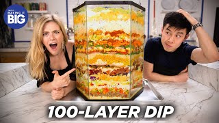 We Made A 100Layer Dip • Tasty [upl. by Lerak]