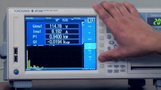 WT1800 Digital Power Analyzer Demonstration [upl. by Cornia]