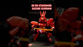 Sazabi gundam gunpla SazabiSDEX StandardMode Suit gundam gundam gunpla bandai [upl. by Alicec535]