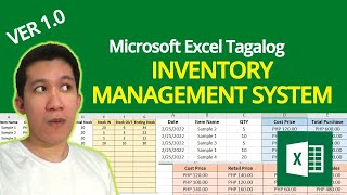 PART 1 of 2  quotPlease Watch Part 2quot MS EXCEL  Inventory Management System StepbyStep Tutorial [upl. by Bum]