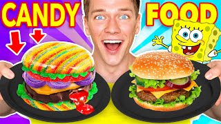 Best of Making Food Out Of Candy Challenges Must See Learn How To Make Shocking DIY Prank Foods [upl. by Kcirdderf370]