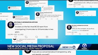 New social media accountability policy amid controversial Albuquerque police posts [upl. by Annoerb]