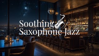 🎷 Lunar Solitude  Saxophone Jazz for LateNight Serenity [upl. by Irol]