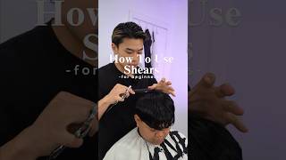 How To Use Shears ✂️ haircut [upl. by Dickey89]