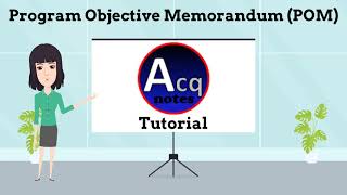 Program Objective Memorandum POM Tutorial [upl. by Foscalina598]