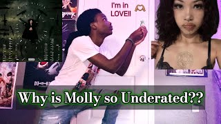 Molly Santana Lets Create Art Listening to her for the 1st time Molly Santana [upl. by Baynebridge]