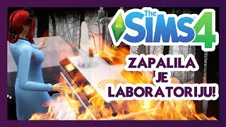 Luda naučnica 2  Zapalila je laboratoriju The Sims 4 Vampires [upl. by Guinna920]