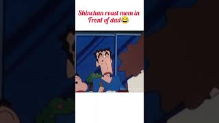 Shinchan ne dad ko roast kiya mom ke samne👿 shinchan sigma [upl. by Medeah762]