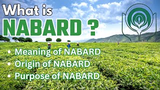 What is NABARD  Origin of NABARD  Function of NABARD  NABARD kya hota hai  Purpose of NABARD [upl. by Retsevlys807]