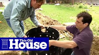 How to Install a Dry Well  This Old House [upl. by Kinsman]