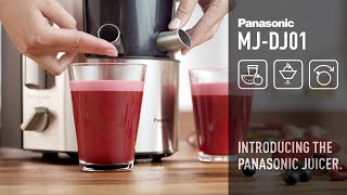 Panasonic MJDJ01S Juicer  Refreshing fruit and vegetable juices in no time [upl. by Schnabel382]