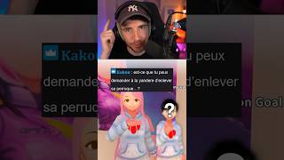 LA YANDERE RETIRE ENFIN SA PERRUQUE  😱💀 [upl. by Yzus]