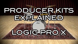 Logic Pro X  Producer Kits Explained  Take Your MIDI Drums to the Next Level [upl. by Kirat]