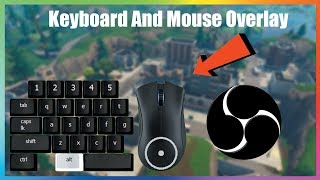 Mouse And Keyboard Overlay In OBS  Tutorial [upl. by Eicarg]