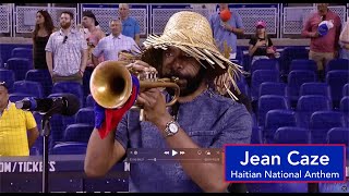 Jean Caze performs Haitian National Anthem [upl. by Ashling]