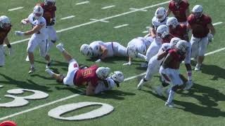 Football Highlights vs Chadron State [upl. by Yesnnyl179]