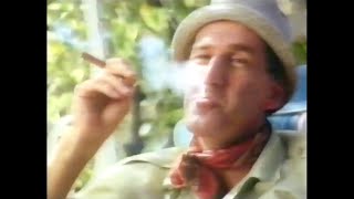 Russ Abbot Gardening Castella Classic Cigar advert 1991 [upl. by Ynattirb146]