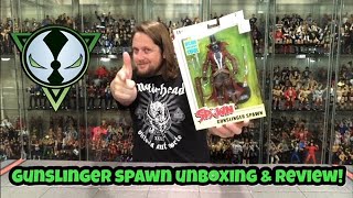 Gunslinger Spawn Mcfarlane Toys Unboxing amp Review [upl. by Ennayram]