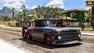 DEBERTI CHEVROLET C10 SLAYER 6X6  FORZA HORIZON 5  GAMEPLAY [upl. by Cherish]