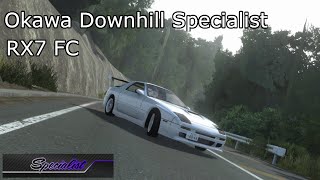 Touge Shakai Okawa downhill specialist RX7 FC [upl. by Alyssa]