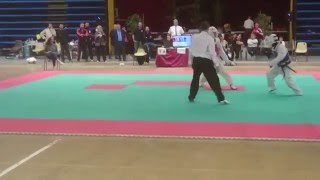 TAEKWONDO CHAMPIONNAT FFST 2016 Phirun Finale [upl. by Anitsrihc]