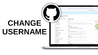 How to Change Username on GitHub [upl. by Nyleda]