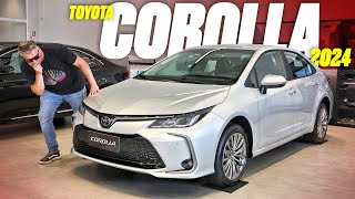 Novo Toyota Corolla 2024  PERDEU POTÊNCIA E GANHOU EQUIPAMENTOS SAIBA TUDO SOBRE O XEi E O ALTIS [upl. by Finbar]