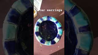 Star earrings jewelrymaking art love artist waittheydontloveyoulikeiloveyou star earrings [upl. by Novla]