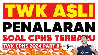 SOAL TWK CPNS 2024 PENALARAN [upl. by Mcclenaghan]