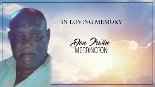 Celebrating the Life of Don Irwin Merrington [upl. by Enelyaj]