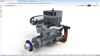 An Onshape approach to everyones favorite RC nitro engine [upl. by Minsat]